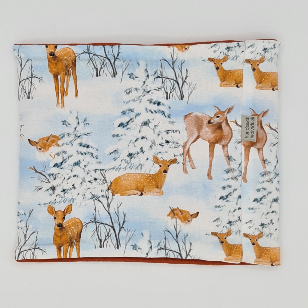 Loop für Hunde Rehe im Winter